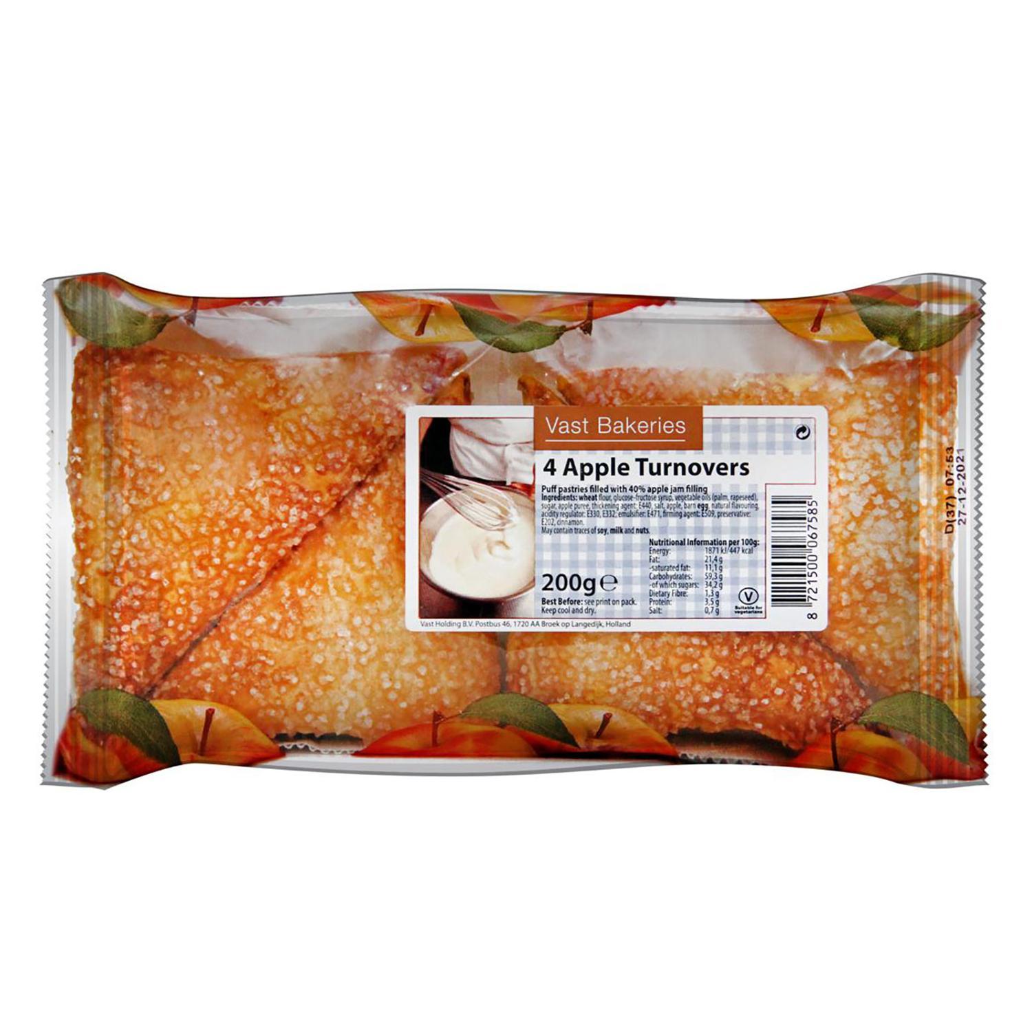 Vast Apple Turnovers 12 x 200G