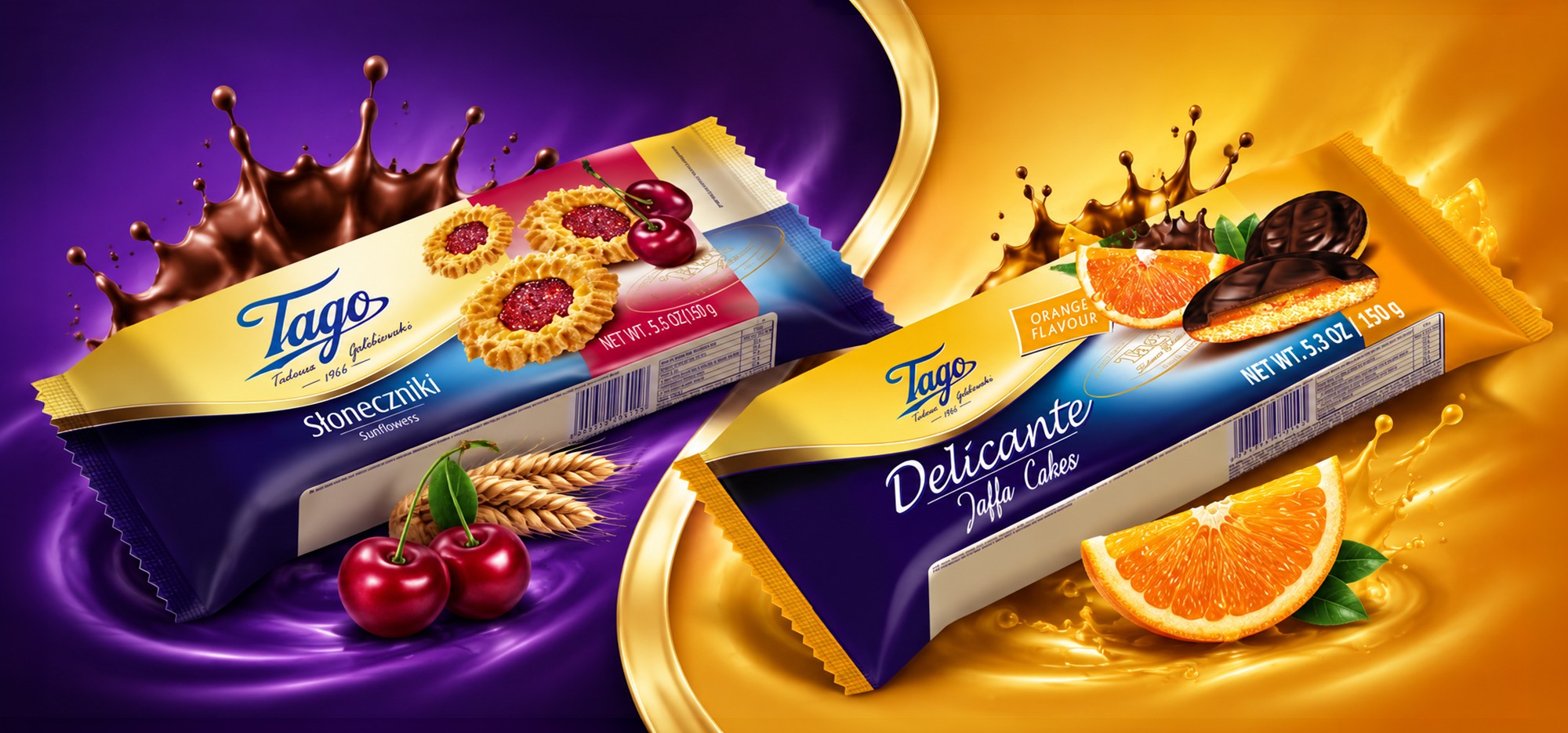 tago jaffa cakes oranges & cherry