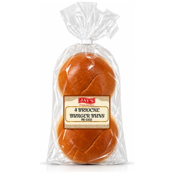 Jays 4 Brioche Burger Buns 10x200GR