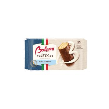 Balconi Italian Cake Rolls Milk Cream 8x370G