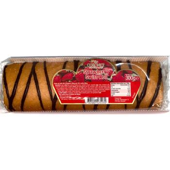 Coronet 6 Strwb Swiss Roll 6x300G