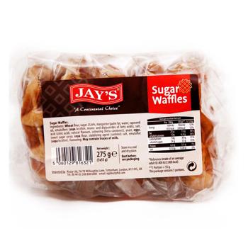 Jays 5 Pack Sugar Waffles