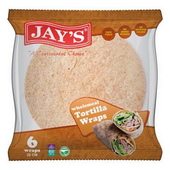 Jay's 6 Whole Wheat Tortilla