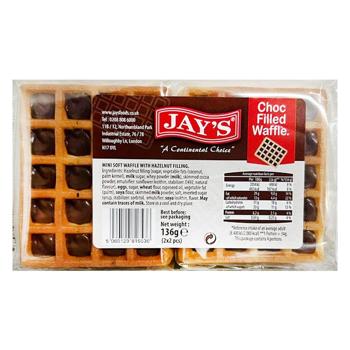 Jays Choc Filled Waffles 4 Pck
