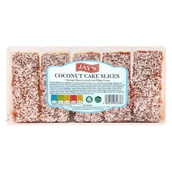 Jays Coconut Cakes Slices
