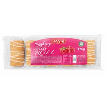 Jays Mini Roll Raspberry