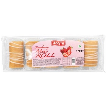 Jays Mini Roll Strawberry