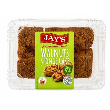 Jays Sponge Cake Walnut