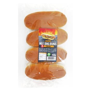 Jimmy Hot Dog Buns 8x250G