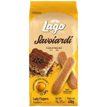 Lago Ladyfingers Savoirdi 10x400GR