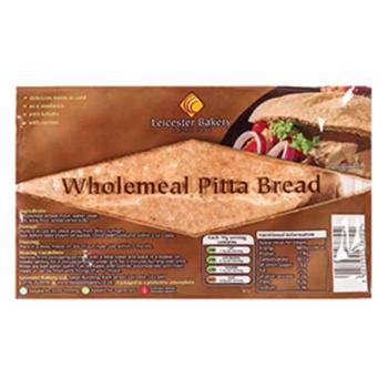 Leicester Brown Pitta Bread 15x6 PK