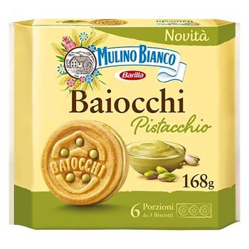 Mulino Bianco Baiocchi Pistacchio 9x168G