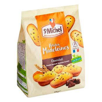 St Michel Mini Madeleine Choc Chips 10x175G