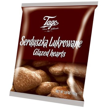Tago Gingerbread Glazed Hearts (14X160G)