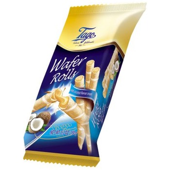 Tago Wafer Rolls With Coconut Cream