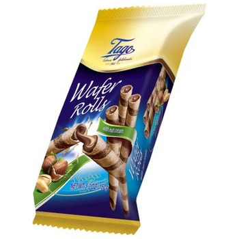 Tago Wafer Rolls With Nut Cream