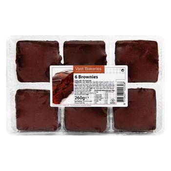 Vast Bakeries Brownies 12x260G