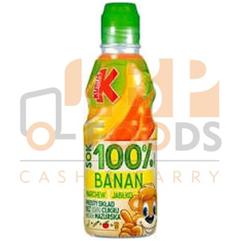 KUBUS GO SOK 100% BANAN MARCHEW JABLKO