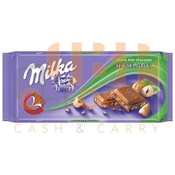 MILKA CZEKOLADA ORZECHOWA