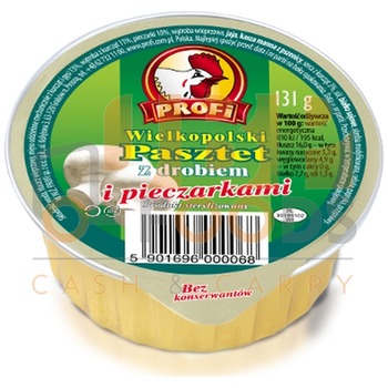 PROFI PASZTET DUZY Z PIECZARKAMI