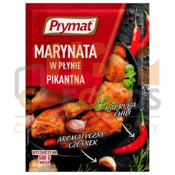 PRYMAT MARYNATA PIKANTNA PLYNNA