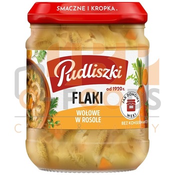 PUDLISZKI DANIE FLAKI WOLOWE W ROSOLE
