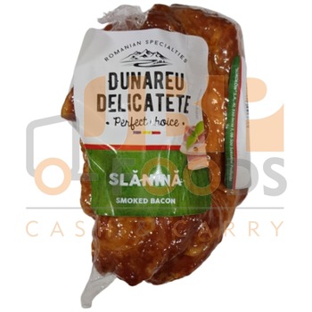 ROMANIAN SMOKED BACON (0.5KG)