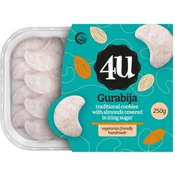 4U HANDMADE GURABIJA WITH ALMONDS