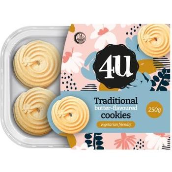 4U TRADITIONAL BUTTER FLAVOUR COOKIES