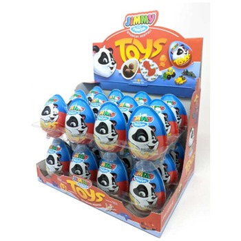 JIMMY SURPRISE EGG WITH TOYS BLUE