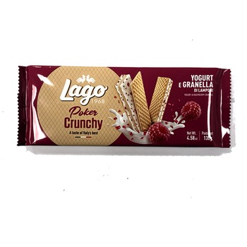 LAGO POKER CRUNCHY RASPBERRY YOGURT