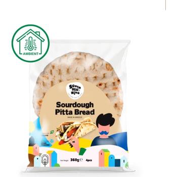 7ATE9 SOURDOUGH PITTA BREAD