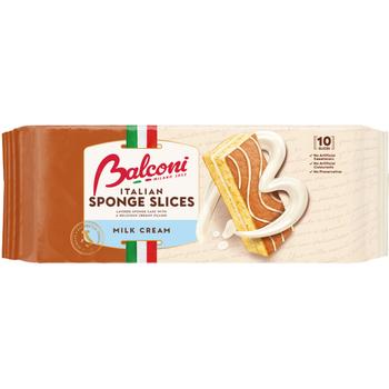 BALCONI 10PK MILK CREAM SPONGE SLICES