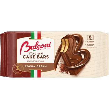 BALCONI 8PK COCOA CREAM SPONGE BAR