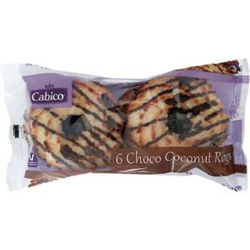 CABICO 6 CHOC COCONUT RINGS