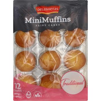 CABICO DELASHERAS PLAIN TRADITIONAL FAIRY CAKES