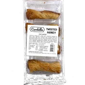 CARDELLA TWISTED HONEY PUFF PASTRY 4PCK