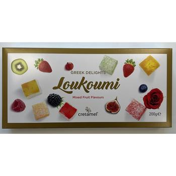 CRETAMEL LOUKOUMI FRUITS PARTY MIX FLAVOUR