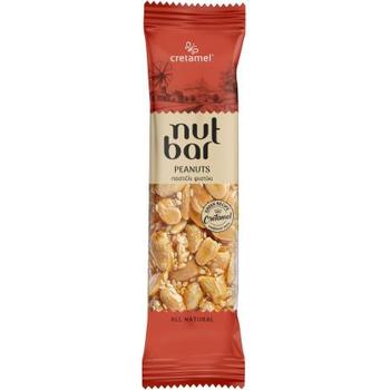 CRETAMEL NUT BAR PEANUT ROASTED