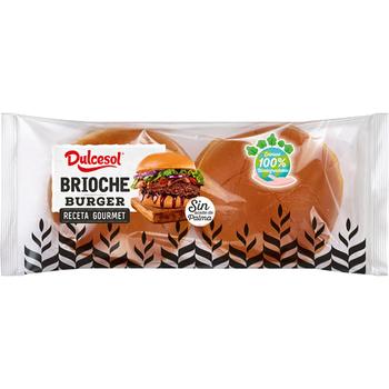 DULCESOL GOURMET BRIOCHE BURGER BUN