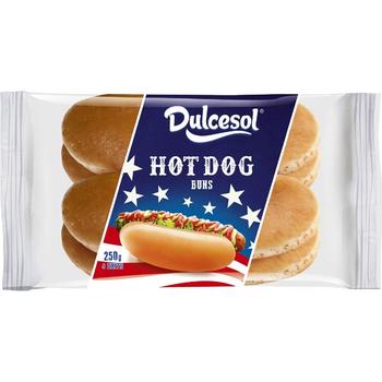 DULCESOL HOT DOG BUNS
