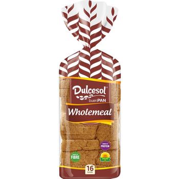 DULCESOL WHOLEMEAL SLICED BREAD