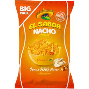 EL SABOR NACHO CHIPS BBQ