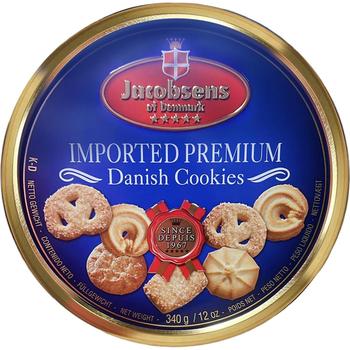 JACOBSENS BUTTER COOKIES IN TIN