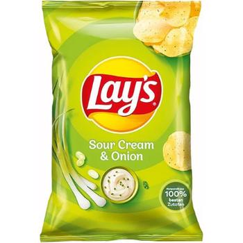 LAYS SOUR CREAM & ONION