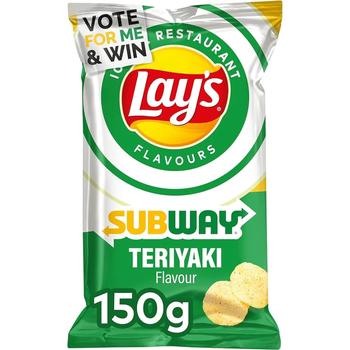 LAYS SUBWAY TERIYAKI