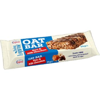 LEGURME OAT BAR NUTS & MILK CHOCOLATE