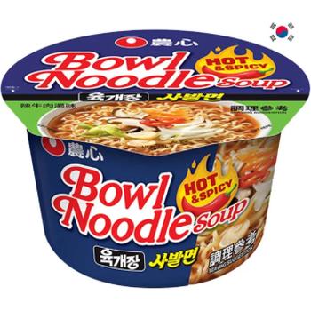 NONGSHIM HOT & SPICY BOWL NOODLE