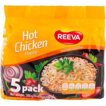 REEVA MULTIPACK HOT CHICKEN NOODLES
