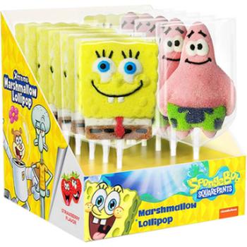 RELKON SPONGEBOB MARSHMALLOW LOLLIPOP